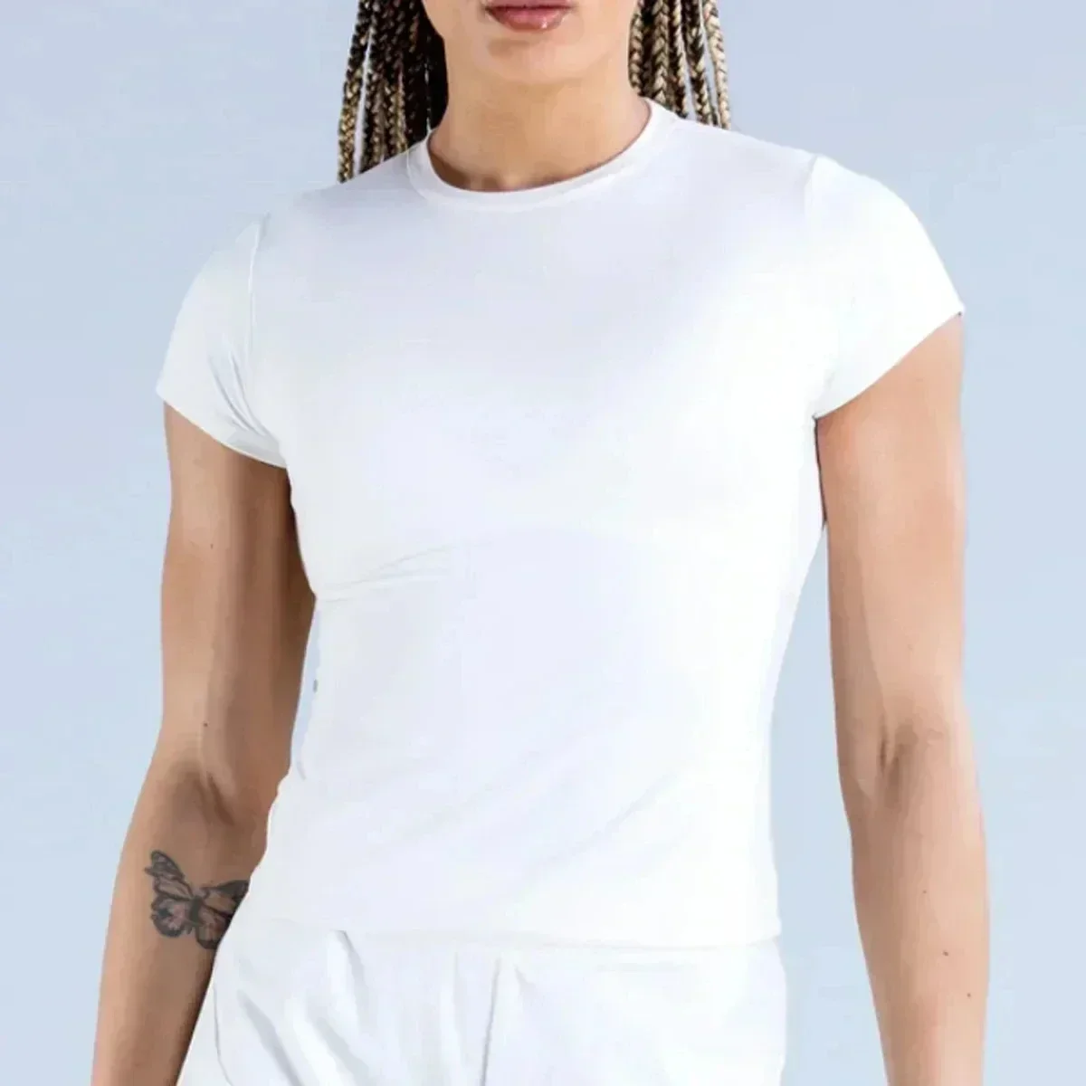 Camiseta ajustada Origin, camisetas de manga corta para Yoga, camisetas de entrenamiento para gimnasio, camiseta deportiva para Fitness