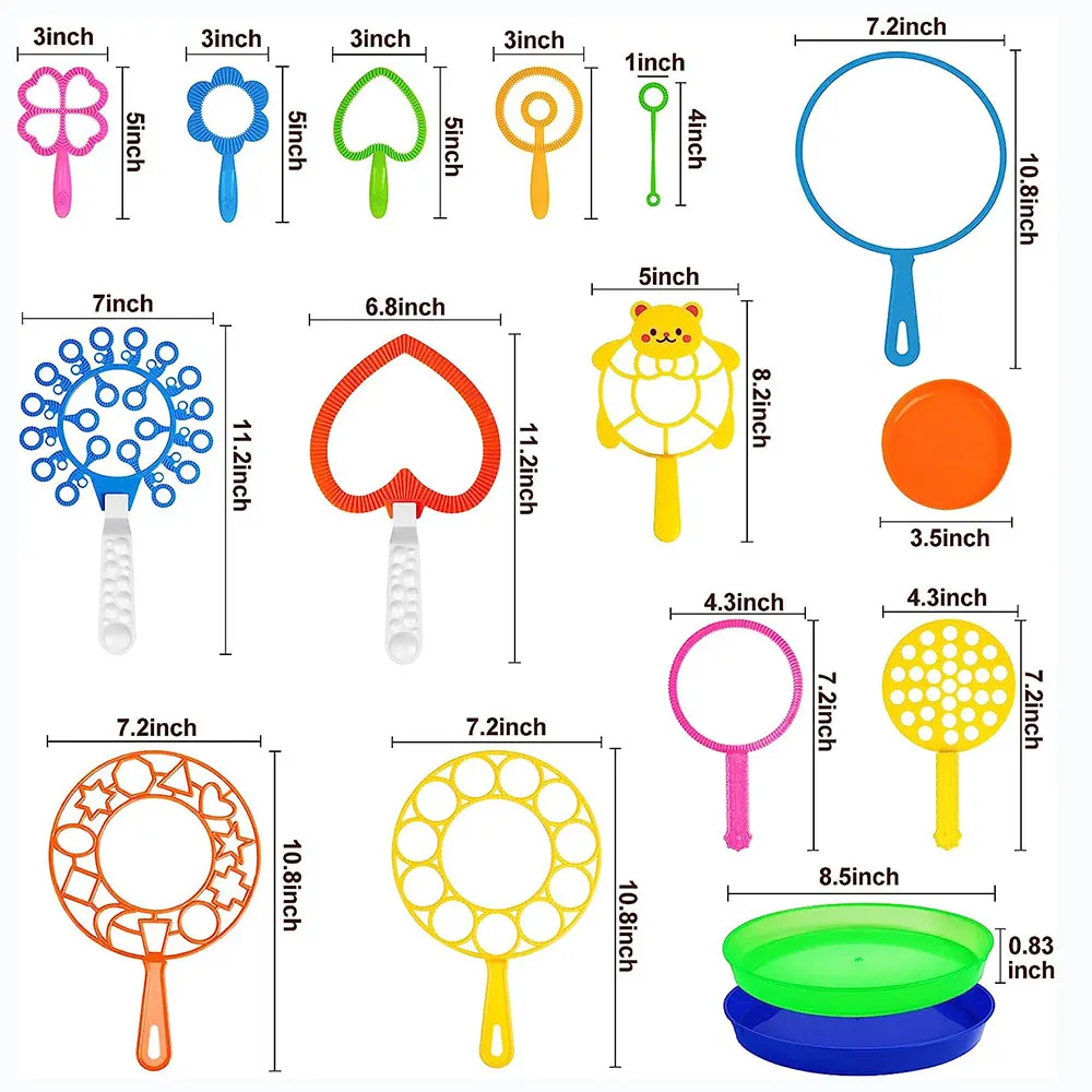 3/7 ชิ้น Bubble Blowing เครื่องมือสบู่ Bubble Stick ชุด Bubble Blowing ของเล่นกลางแจ้งเด็กสนุกของเล่น Family Interactive ของเล่น