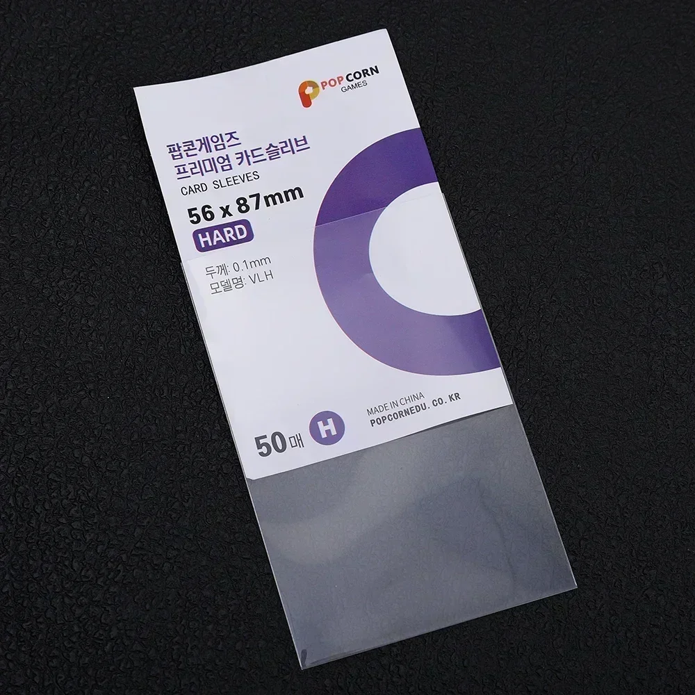 1-500 個韓国カードスリーブ HD 透明 Kpop アイドルカード保護スリーブ Photocard プロテクターケースボックス 56 × 87 ミリメートルカードホルダー