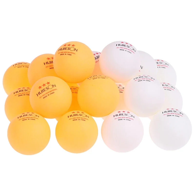 10 peças bola de tênis de mesa 40 + mm de diâmetro 2,8g 3 estrelas bolas de pingue-pongue de plástico ABS