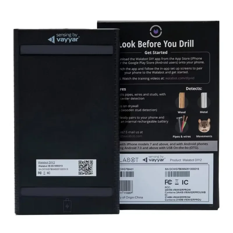 DIY 2 - Advanced Stud Finder and Wall Scanner for Android & iOS Smartphones