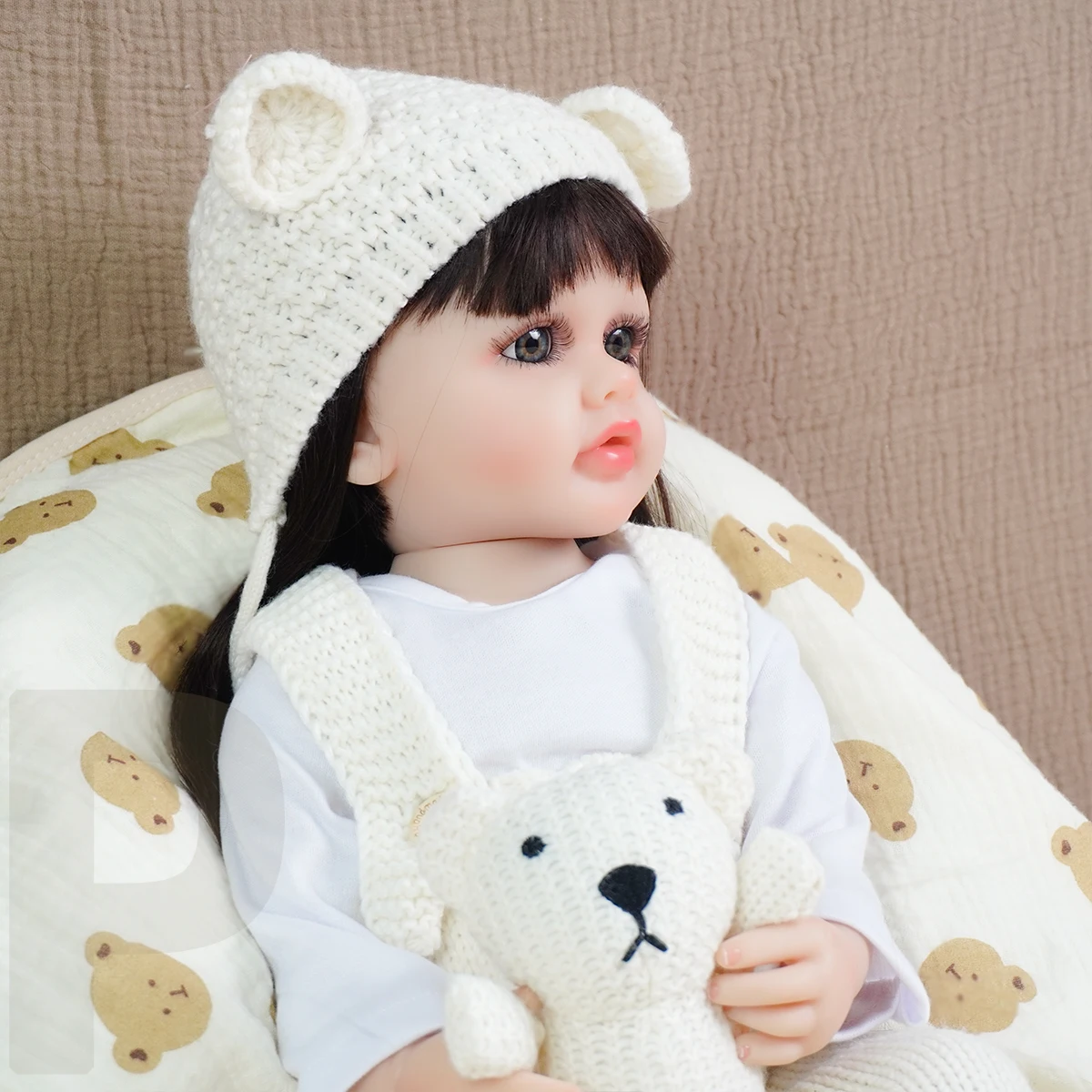 JOYORA Lebensechte Reborn Puppen Realistische Volle Silikon Baby Bebe Vinyl 50CM Neugeborene Mädchen Puppe Prinzessin Kleinkind Spielzeug Geschenk