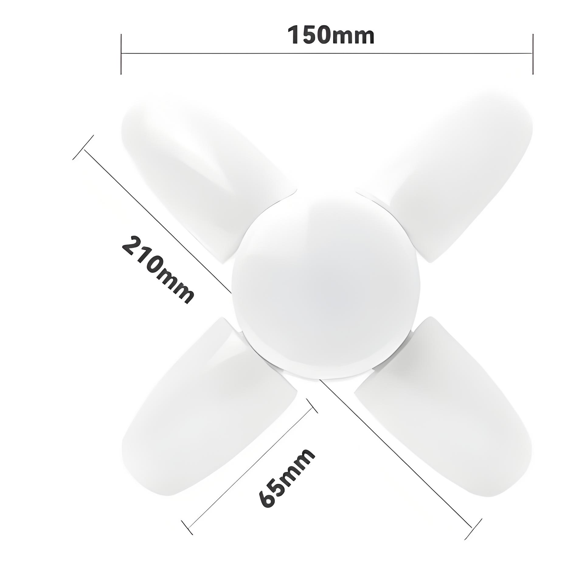 Fan Shape LED Bulb E27 LED Lamp Foldable 220V 110V 40 LEDs Light Bulbs For Home Ceiling Lamp Warehouse Garage Light Warm White