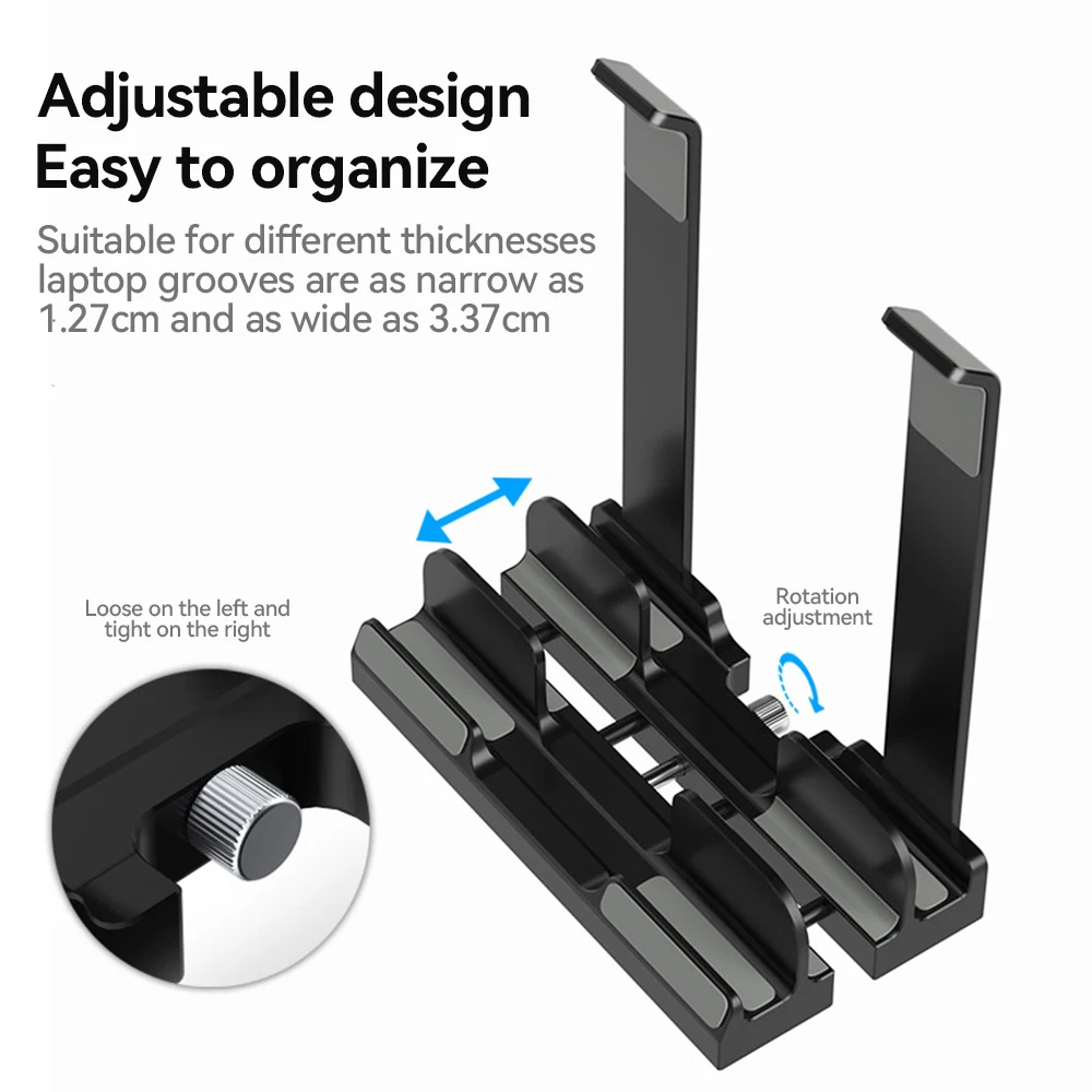 Foldable Laptop Stand Notebook Computer Holder Accessories for Macbook iPad Tablet Phone Storable Holder Dual use adjustable