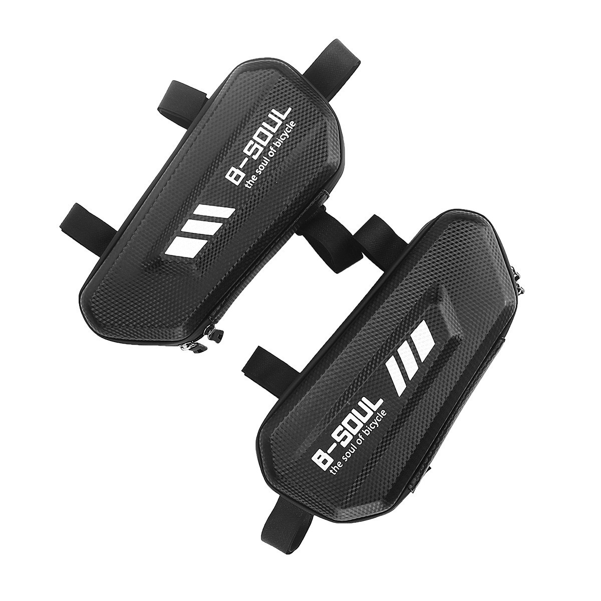 Bolsa lateral para pendurar bicicleta elétrica, bolsa lateral à prova d'água para motor de moto, bolsa rígida para mountain bike, bolsa triangular