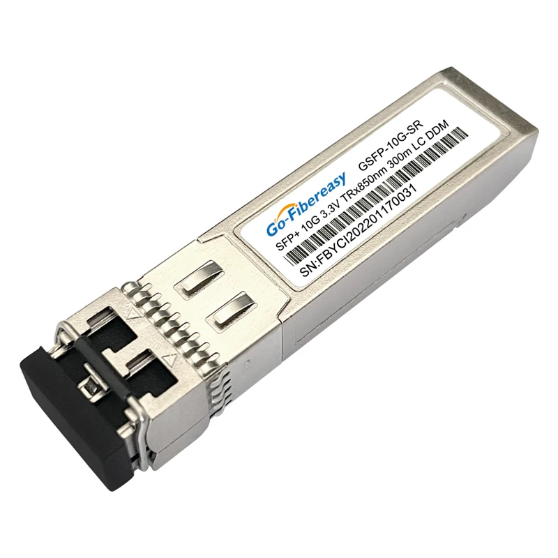 Módulo SFP de 10Gb multimodo 10GBASE-SR 850nm doble LC Compatible con Ubiquiti/Mikrotik/Cisco SFP-10G-SR transceptor de fibra óptica