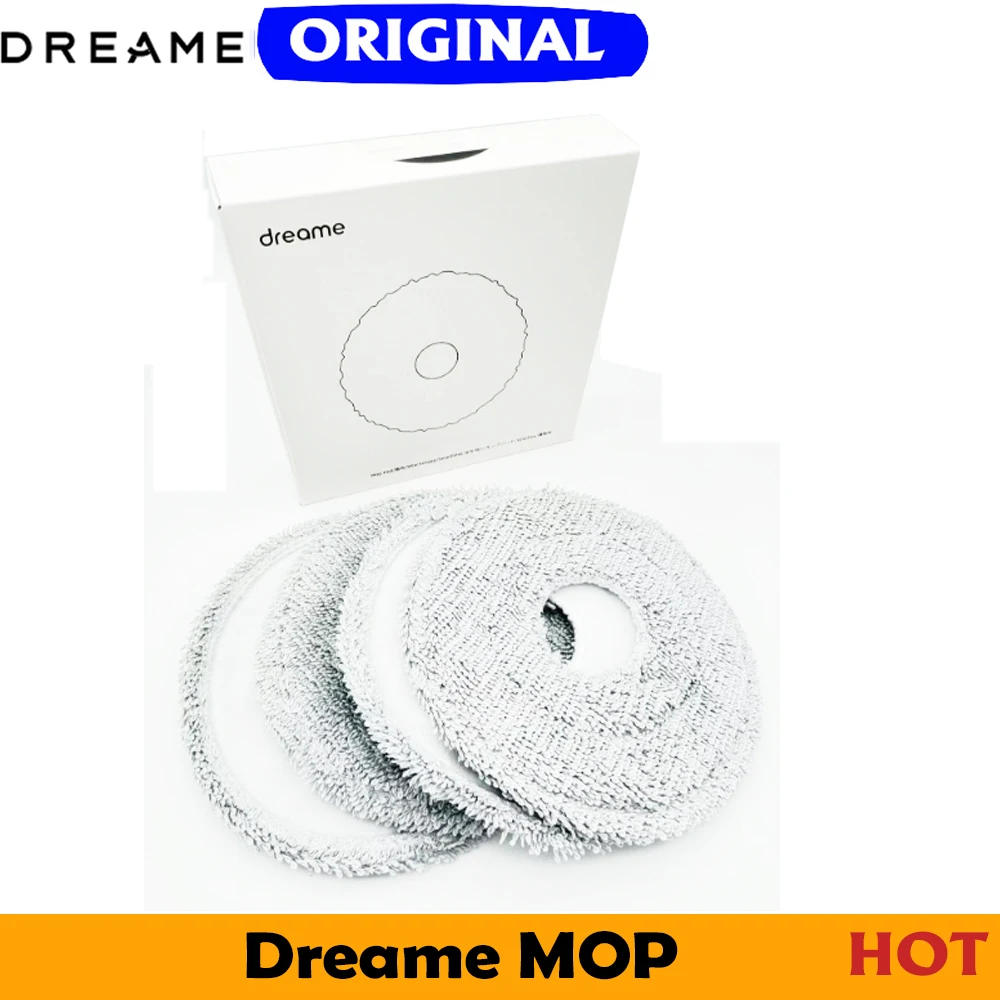 Original Dreame X40 ultra/L20 Ultra/x50 Ultra/L10s Ultra X30 Pro accesorios de almohadilla de fregona para L10s Pro Ultra/X30 repuestos de vacío