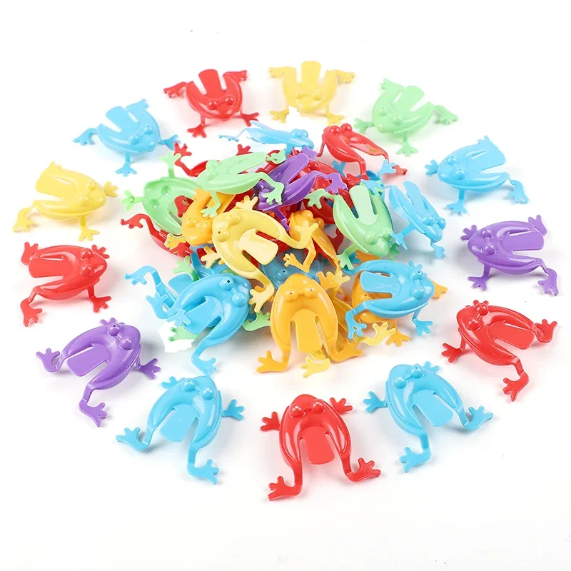 30-100 ชิ้นกบกระโดด Bounce Fidget ของเล่นเด็กความแปลกใหม่สารพันความเครียด Reliever ของเล่นเด็กของขวัญวันเกิด party ...