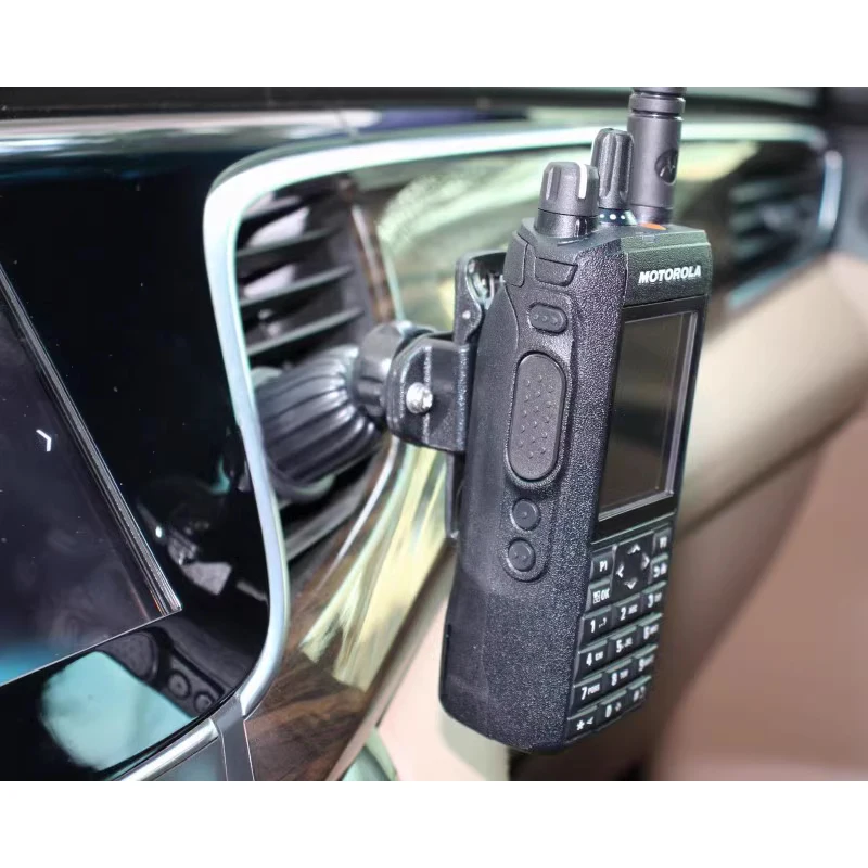 Walkie Talkie Car Frame Back Clamp Stand /Walkie Talkie Vehicle Mounts / Car Mount For Walkie Talkie