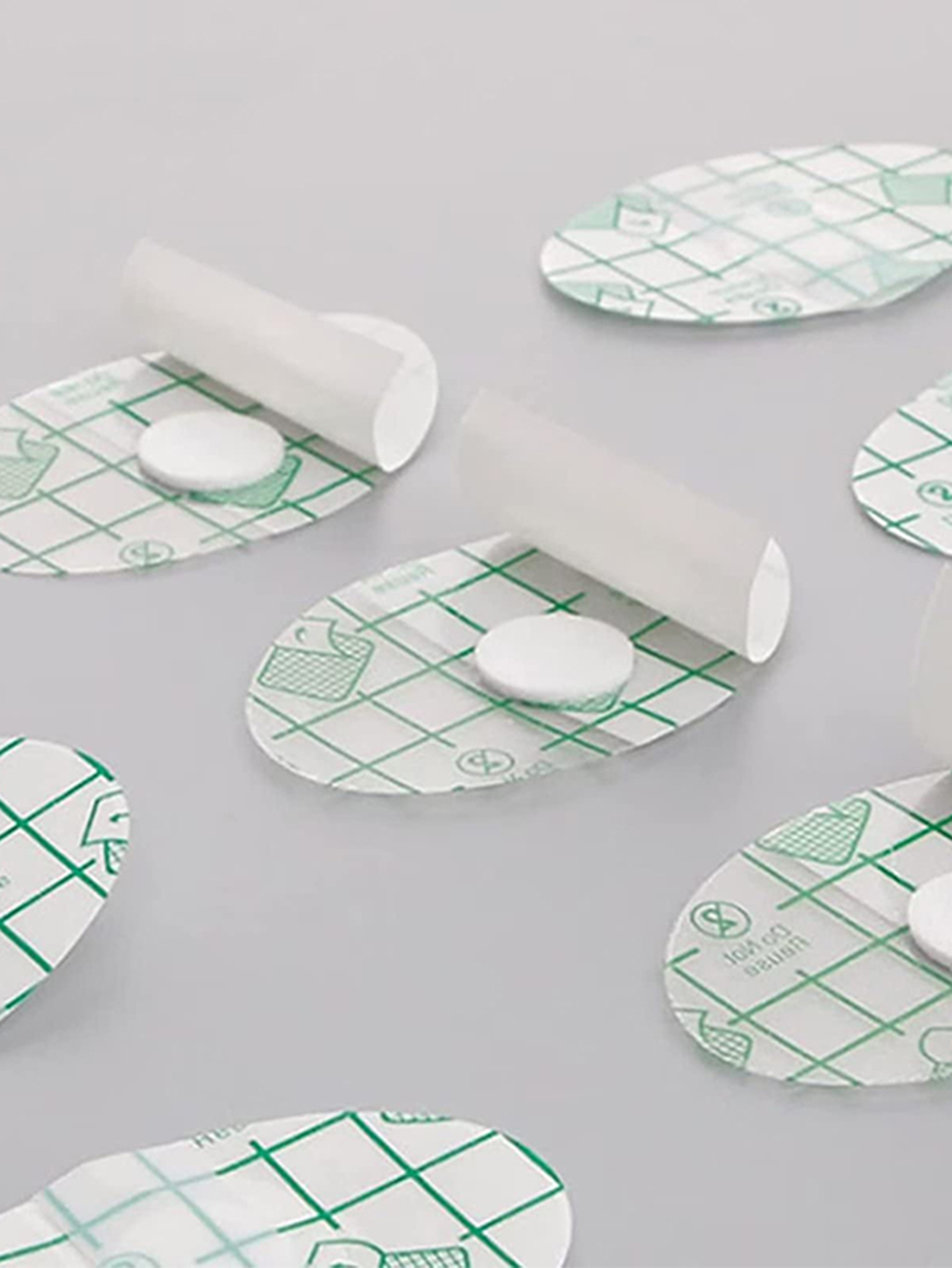 Impermeável Ear Patch para Baby Shower, Filme PU, Dispositivo de proteção auditiva, 100 Bag