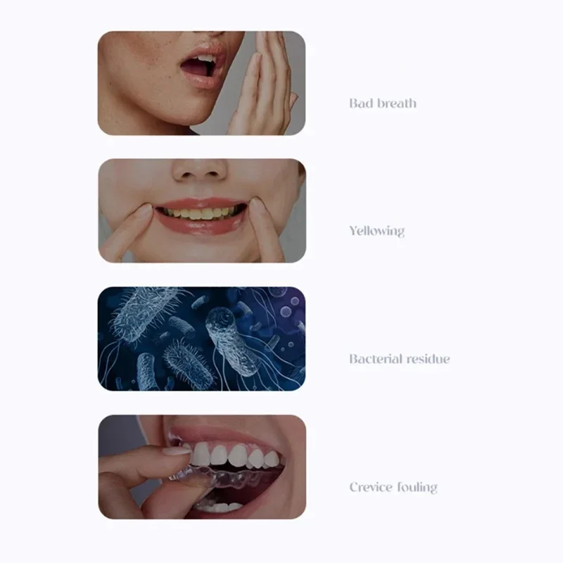 Xiaomi 50KHZ Ultrasonic Cleaning Machine Eyeglass Multi-function Washing Machine Household Braces WatchesTiming Cleaning Machine