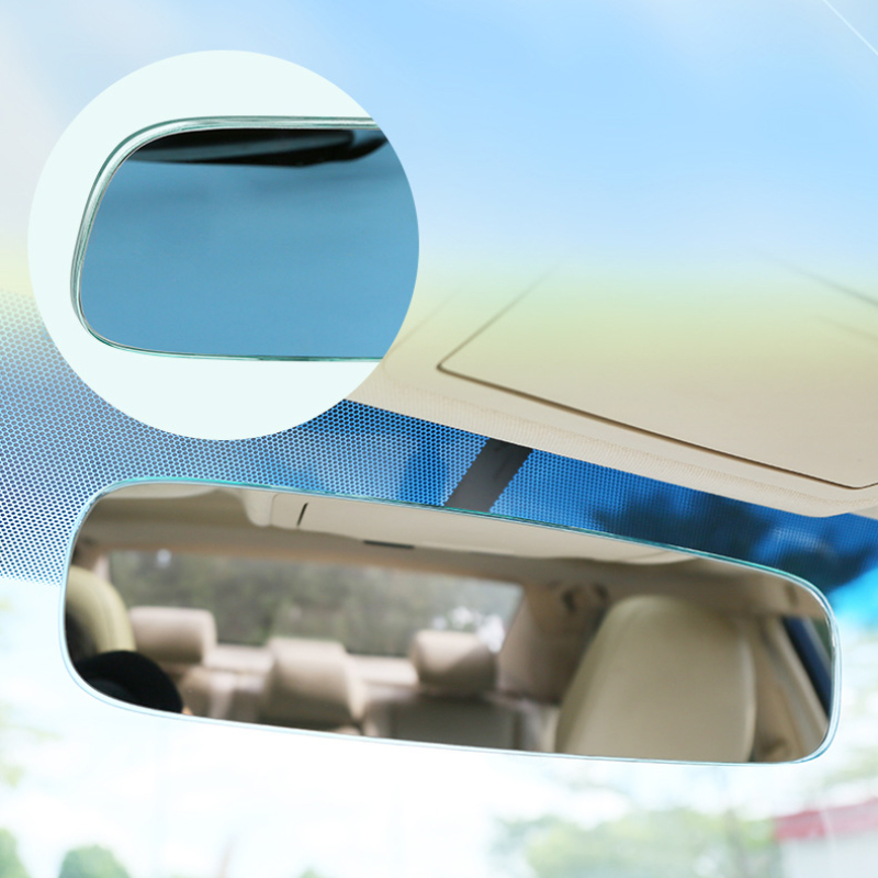 Espelho retrovisor interior do bebê para crianças monitor do bebê segurança condução grande angular espelho retrovisor com fatias perfumadas
