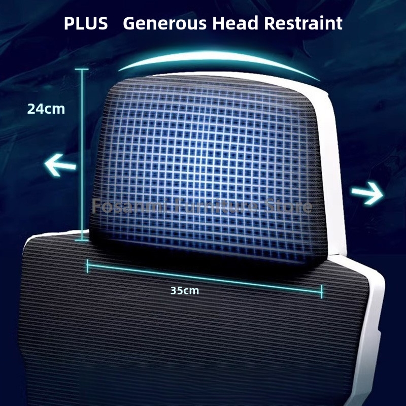 Breathable High Elastic Mesh Office Chair Comfortable Gaming Computer Chairs Adjustable Home Gamer Desk Swivel Chair Reclining