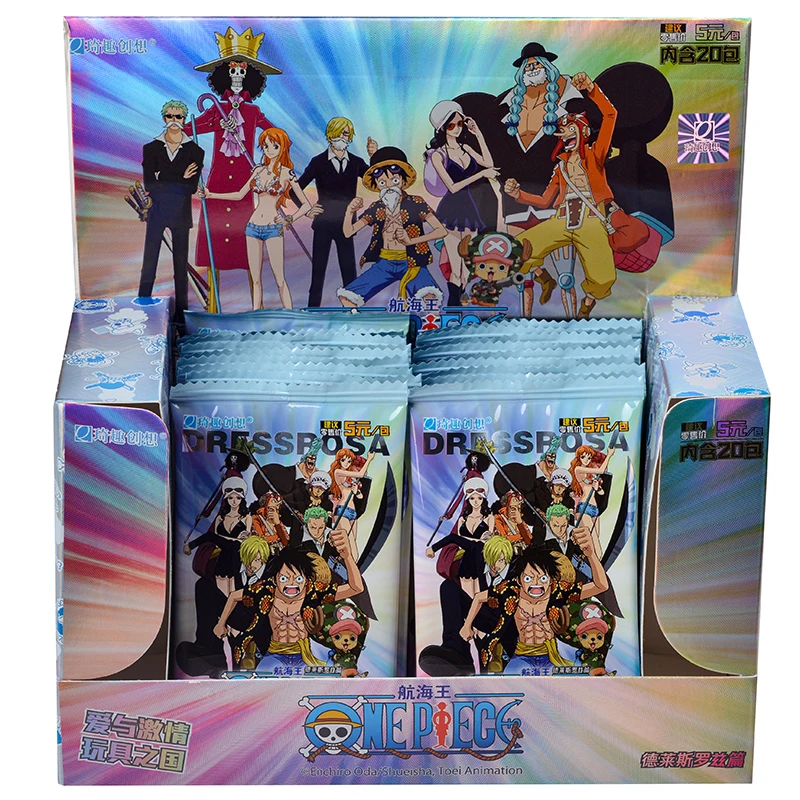 本物のアニメワンピースコレクションカードトレーディングゲームルフィサンジナミ TCG ブースターボックスゲームカード