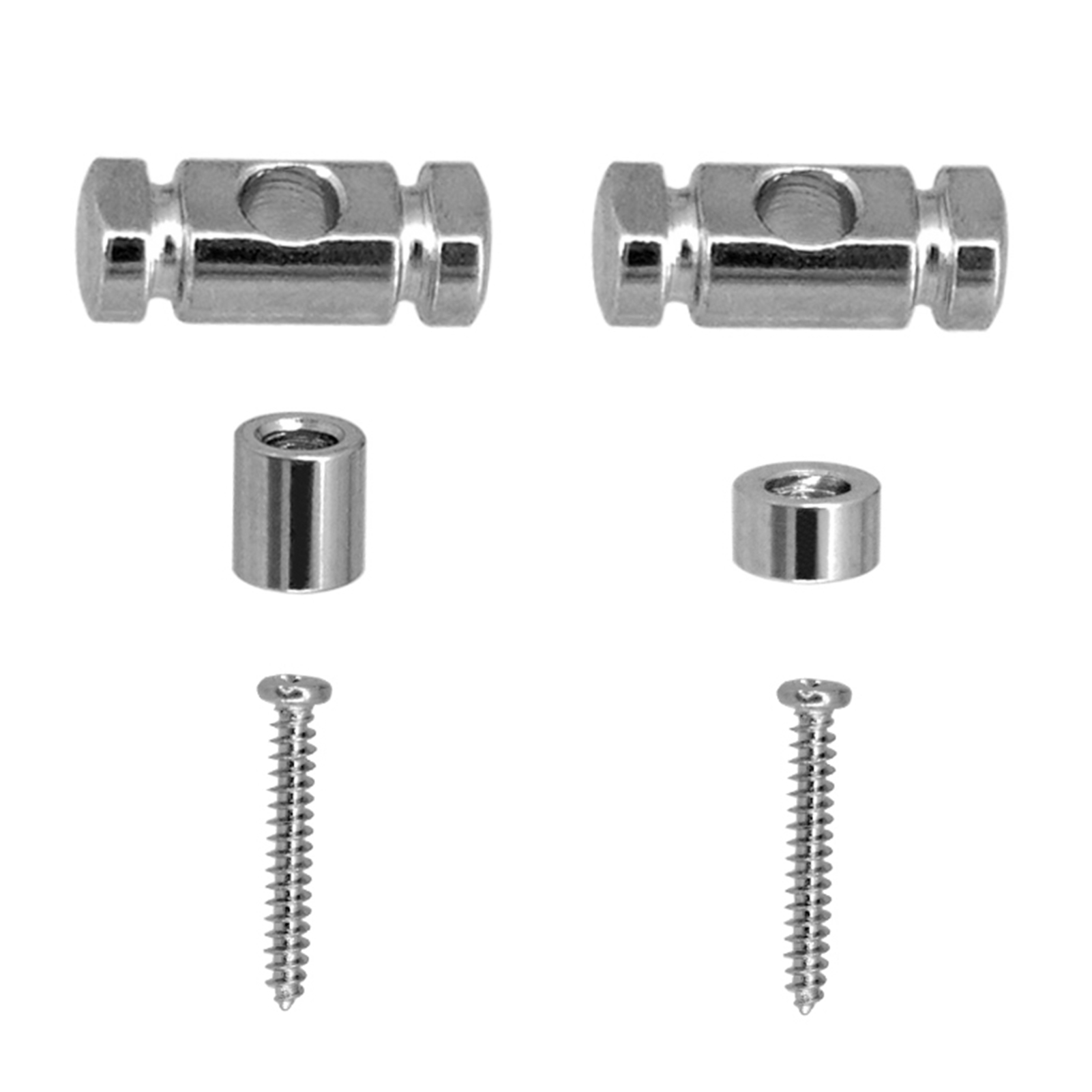 2PCS Gitarre String Retainer Gitarre String Baum Schraube Elektrische Gitarre Zubehör für Gitarre Silber/Schwarz/Goldene string Retainer