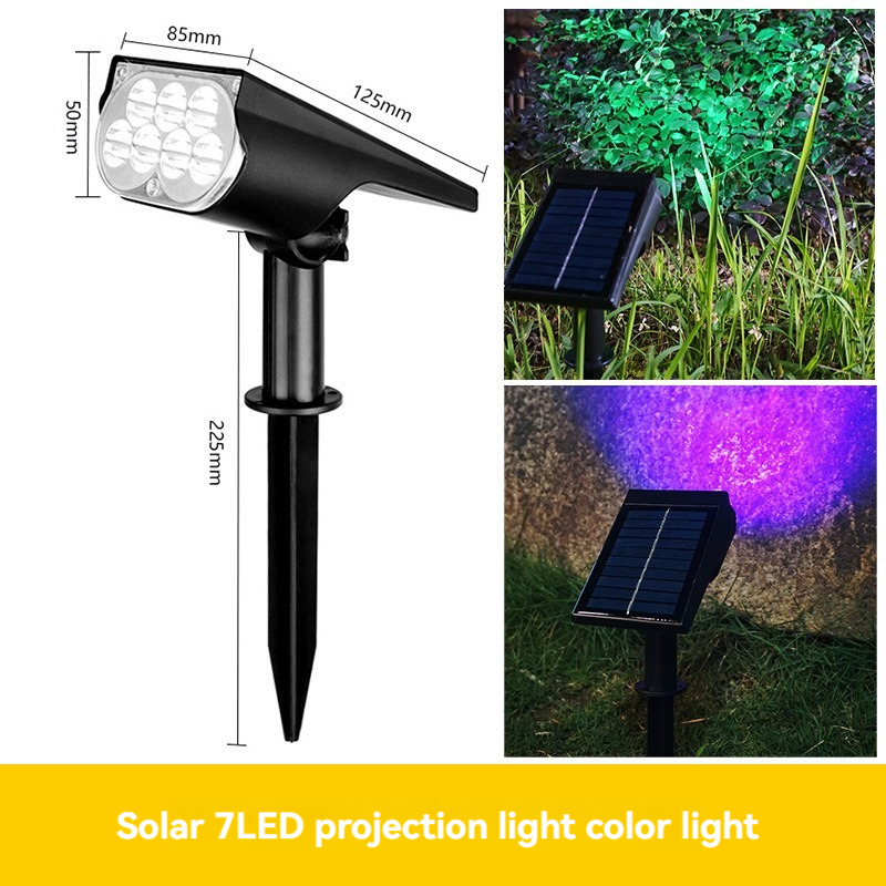 Focos solares, farolas impermeables para exteriores, luces de césped montadas en el suelo, iluminación de paisaje doméstico, luces de patio
