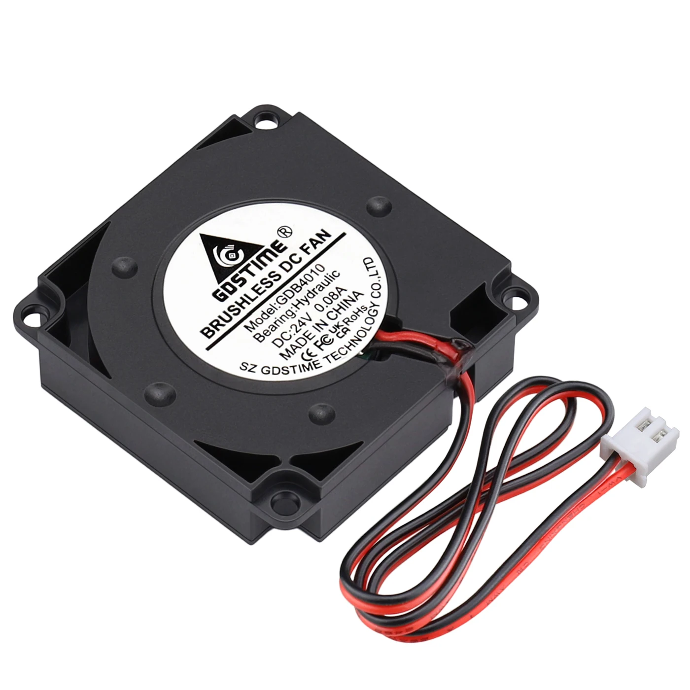 Gdstime 40x40x10 มม.พัดลม DC 24V พัดลม 4 ซม.40 มม.x 10 มม.Dual Ball & ไฮดรอลิก Brushless ไอเสีย Cooler 4010 3D เครื่องพิมพ์หม้อน้ํา