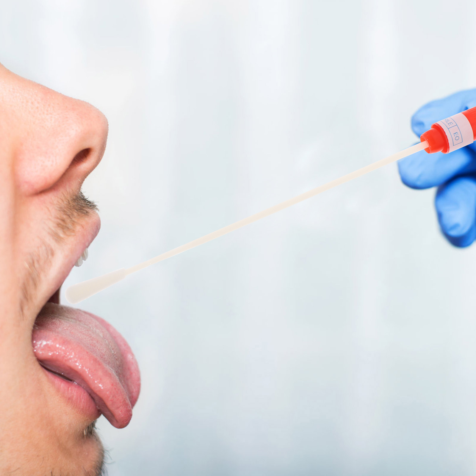 50 set tamponi per campionamento tamponi in cotone per bambini batuffolo di cotone per bambini applicatore per unguento nasale sterile orale professionale per la gola principale
