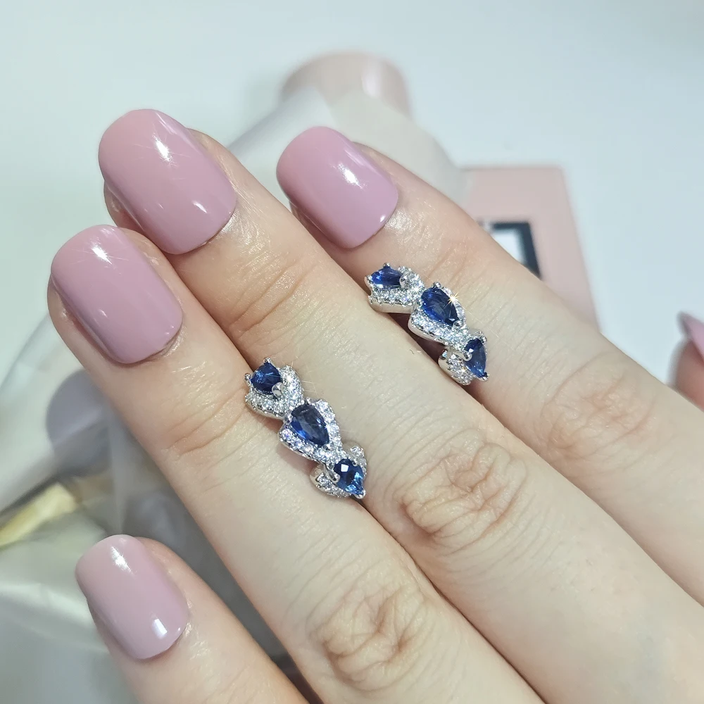 여성을위한 새로운 라운드 우아한 매달려 라인 석 드롭 귀걸이 럭셔리 패션 주얼리 Oorbellen 옷걸이