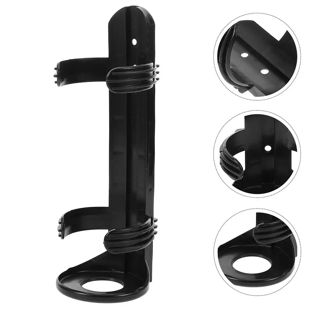 2pcs Fire Extinguisher Bracket Mount Black Holder for Vehicle Car Trunk Secure Durable Easy Installation Versatile