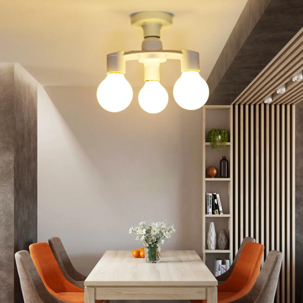 Répartiteur de douille de Base E27 E27 à E27 EU, support de lampe d'ampoule LED 2 en 1/3 en 1/4 en 1/5 en 1/6 en 1, douille de lampe LED, support adaptateur d'ampoule