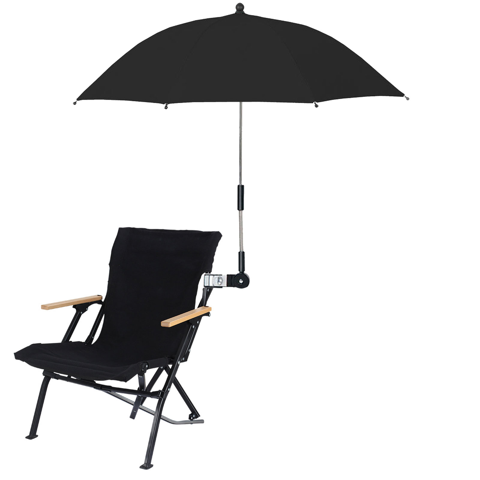 Sombrillas de protección UV para cochecito, sombrilla a prueba de lluvia con abrazadera, Clip agrandado de 3 colores para fortalecer el producto al aire libre