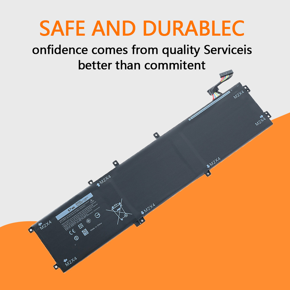 6GTPY H5H20 Laptop Battery For DELL XPS 15 9570 9560 7590 For DELL Precision 5520 5530 Series Notebook 11.4V 97WH