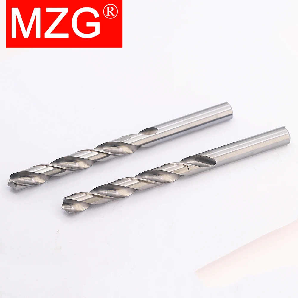 MZG 1.0-13.0 MM Thẳng Vít Chiều Dài Tiêu Chuẩn HSS Xoắn Thép Tốc Độ Cao Khoan Bộ CNC Khoan Cắt