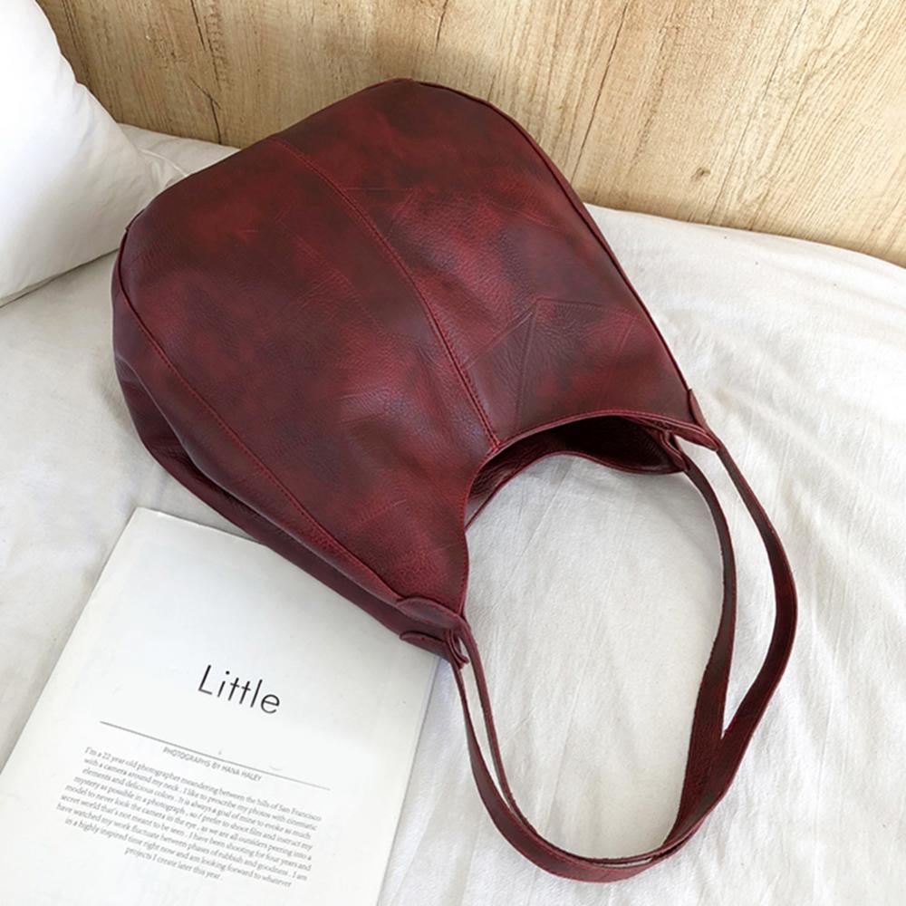 Bolsas femininas vintage luxo couro bolsa de ombro designers grande saco moderno marca moda feminina
