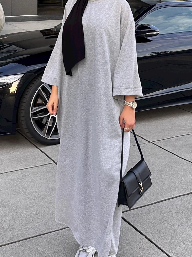 Ramadan eid vestido de festa para mulheres muçulmano modesto vestidos longos marrocos abayas vestidos largos dubai árabe robe roupas islâmicas