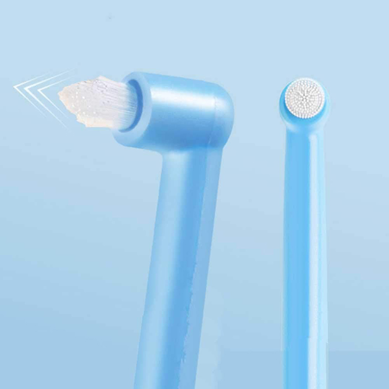 Cepillo de dientes Interdental de ortodoncia de un solo haz, herramienta de Limpieza de dientes suaves, cuidado bucal, cabeza pequeña, cabello suave