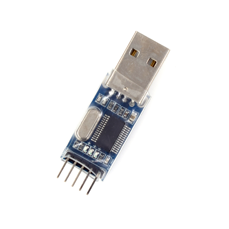 Módulo adaptador convertidor PL2303 USB a RS232 TTL DC 3,3 V 5V PL2303HX STC placa de máquina de cepillo microcontrolador