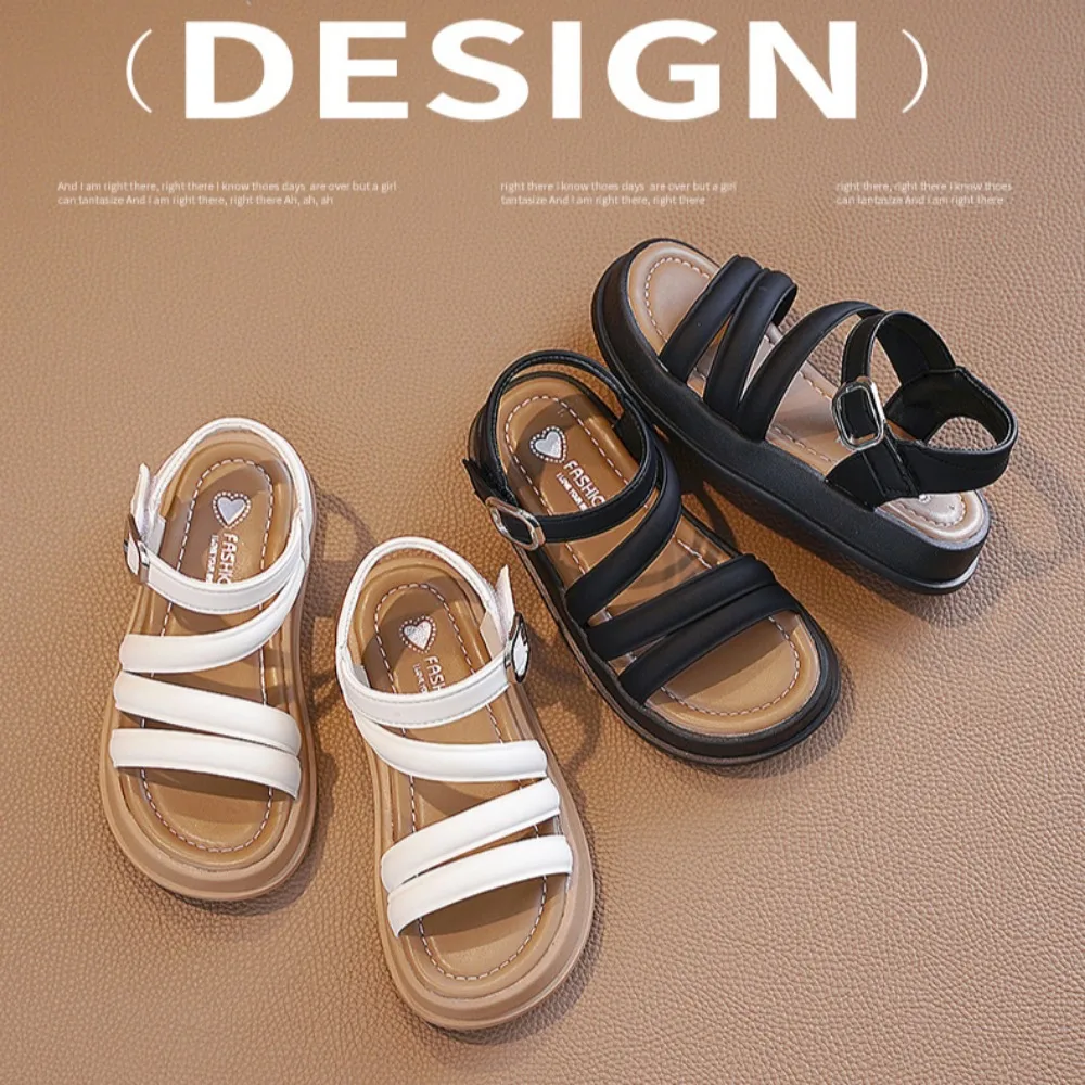 Baby Mädchen Sandalen Sommer Casual Kinder Sandalen Mädchen Flache Schuhe Mode Lässig Non Slip Kinder Strand Schuhe alias de mujer