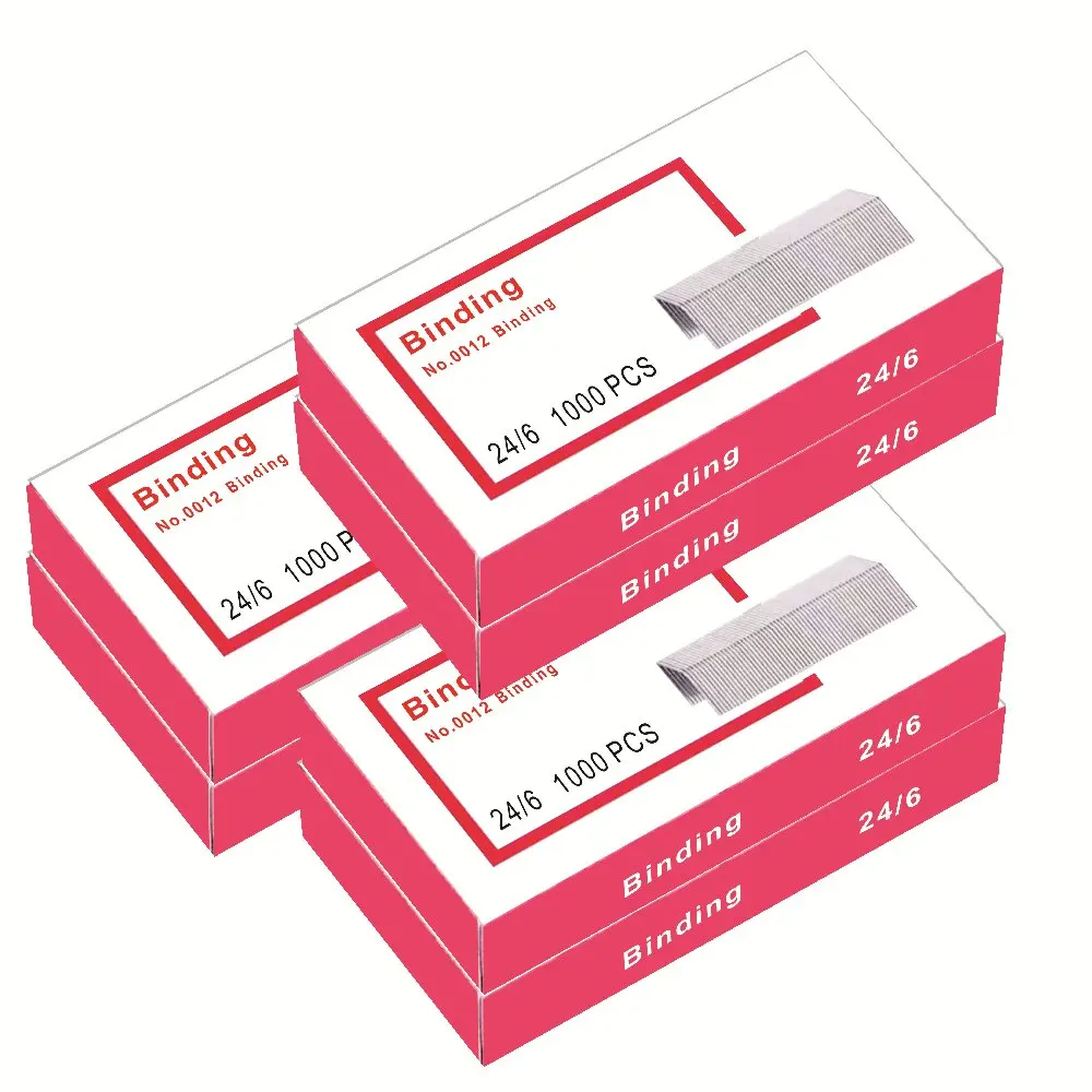 1-3Box nietmachine 24/6 12 #   10 #   No.12 No.10 kantoorbenodigdheden nietmachinepapeleria Universal Mier Mil micro Universele nietmachine