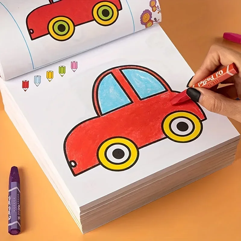 160 páginas de livro para colorir de pintura e grafite para aprender arte, pintura, iluminação e melhorar a capacidade de compreensão