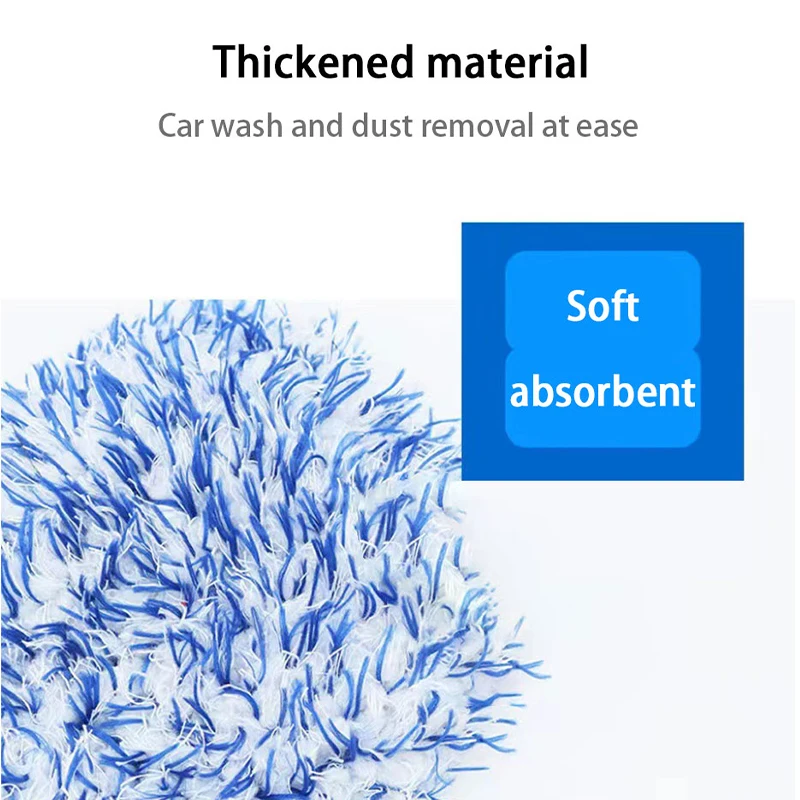 Luvas de lavagem de carro de microfibra SEAMETAL Luva de limpeza de aro de cubo de roda automática Luva de lavagem de espessamento ultramacio para cuidados com detalhamento de carro