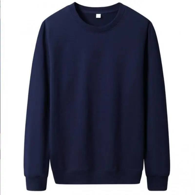 Sudadera con capucha informal para hombre, sudadera de Color sólido, moda de invierno y otoño, sudaderas informales, jersey de lana, ropa de calle