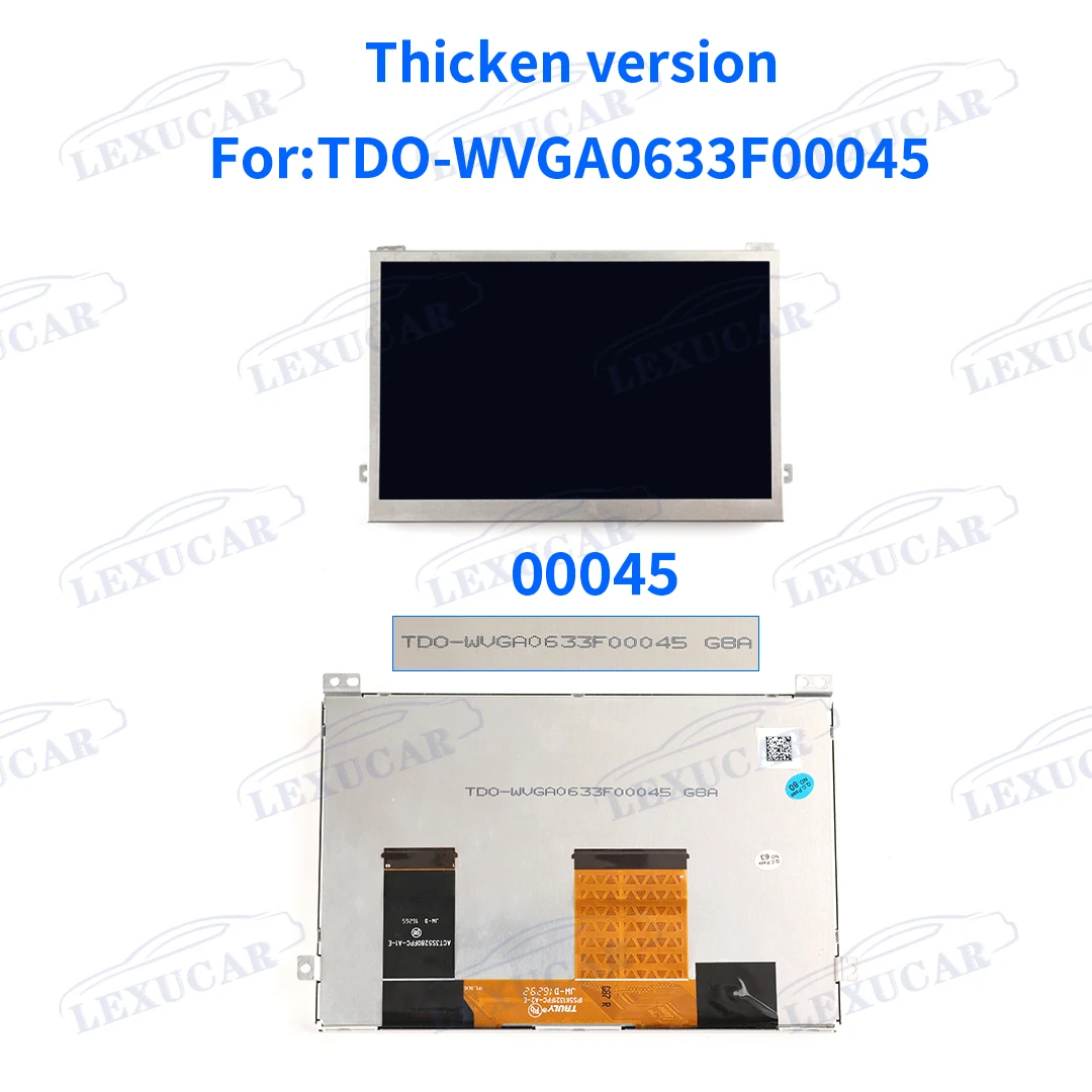 Pantalla táctil de 6,5 pulgadas para VW MIB STD2 TDO-WVGA0633F00039/36 WVGA0633F00045 reproductor Multimedia de coche 680 682 200 Radio de navegación