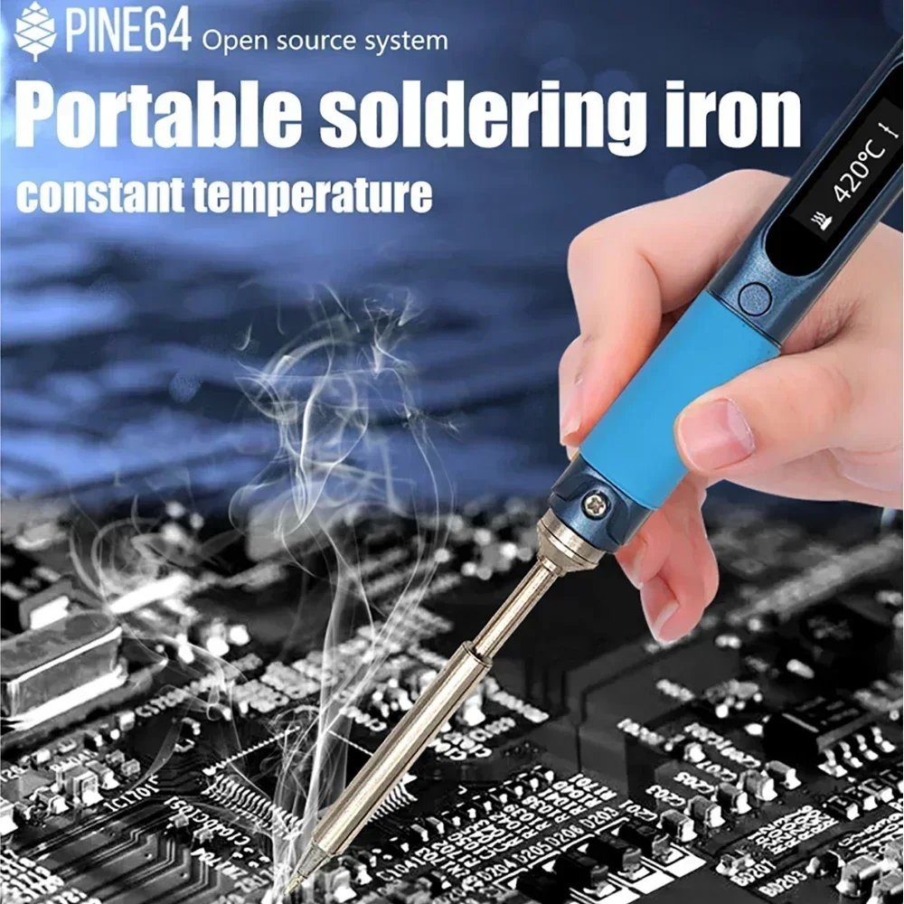 Pine64 CN Version Pinecil V1 Soldering Iron Portable Programable Welding Tools Adjustable Temperature Digital Solder Station