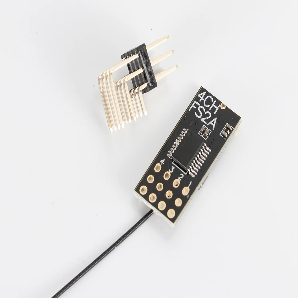 FS2A 4CH AFHDS 2A Mini receptor Compatible con salida PWM para transmisor Flysky i6 i6X i6S / FS-i6 FS-i6X FS-i6S