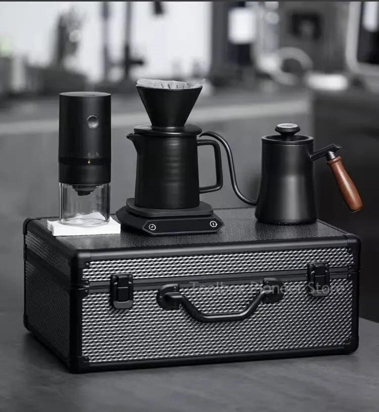 Aluminium Case Toolbox for Mechanics Waterproof Tool Box Suitcase Tools Storage Box Aluminium Hard Case Tool Organizer Box