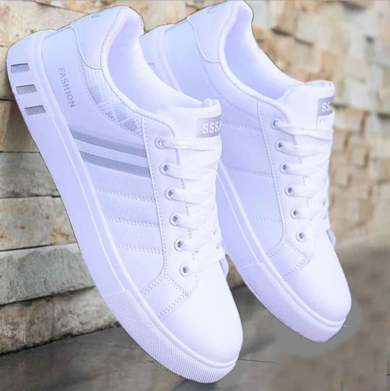 Mode Turnschuhe Männer Vulkanisieren Schuhe Chunky Flache Bequeme Frühling Herbst Plattform Herren Schuhe Sport Casual Weiße Schuhe