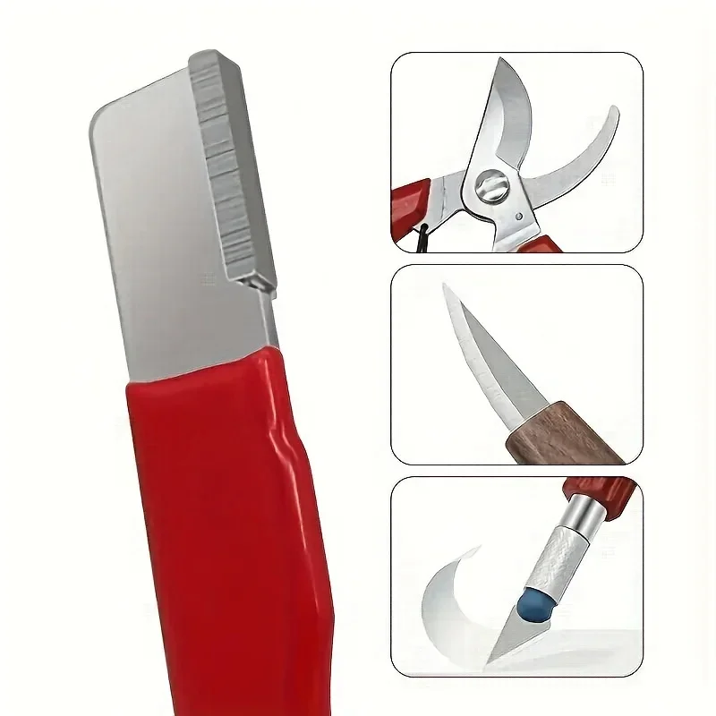 Precision Edge Professional มีดครัวกรรไกร Sharpener - เหล็กทังสเตนแบบพกพาและเพชรเซรามิคหินบด, Suita