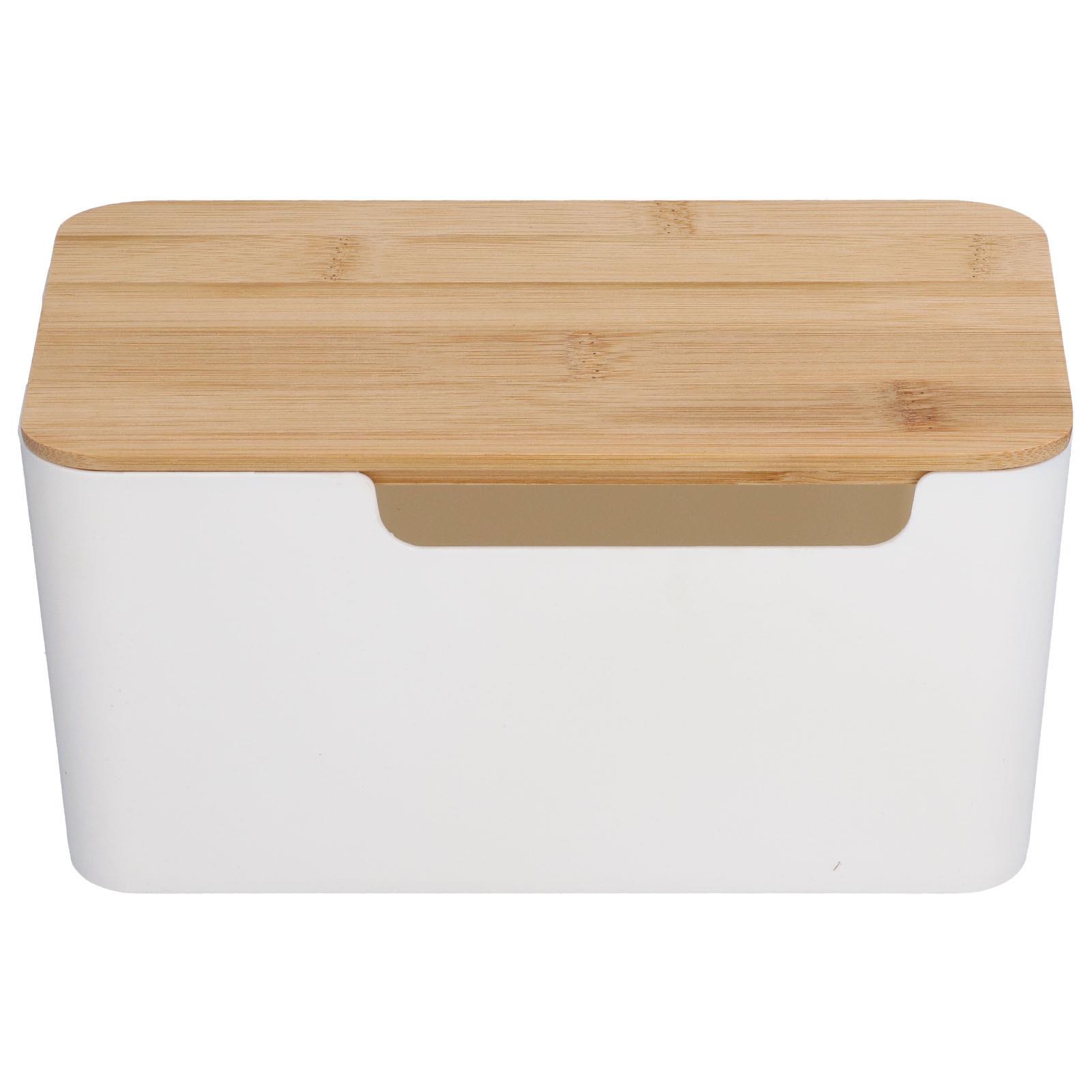 나무 뚜껑 케이블 관리 상자 - TV 및 컴퓨터 전선을 위한 방열 및 안전 기능을 갖춘 전원 스트립 정리함