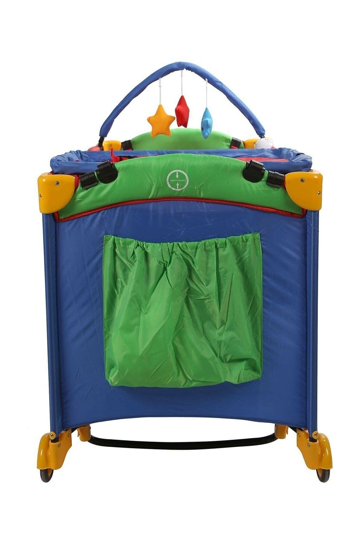 Bayi Plus Bayi Bermain Perjalanan Dilipat Playpen Tempat Tidur Anak-anak atau Tempat Tidur Bayi