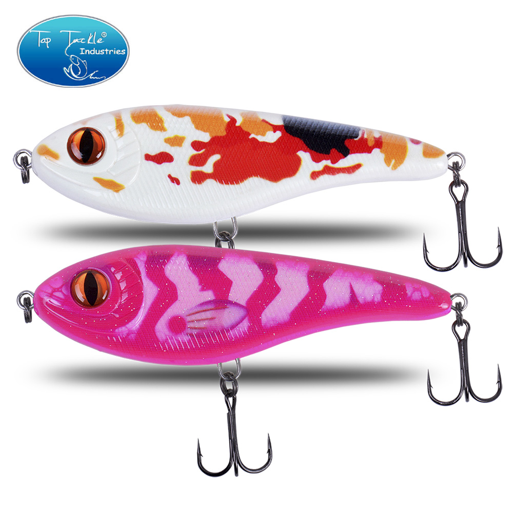 CF Dụ Chậm Đánh Chìm Jerkbait 68Mm-9G 78Mm-15G 90Mm-21G 105Mm-30G Xạ Pike Trượt Bass