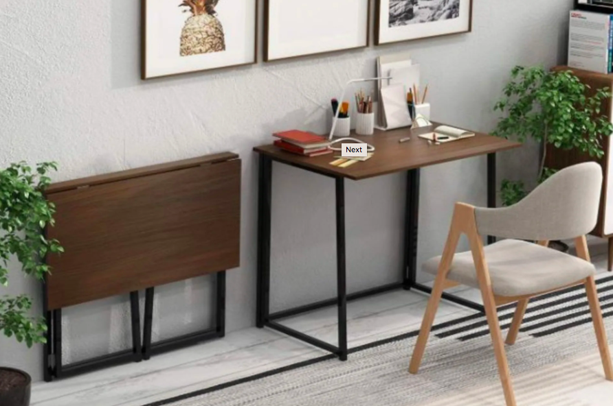 Luna Meja Lipat Meja Komputer Meja Taman Meja Dapur Lipat