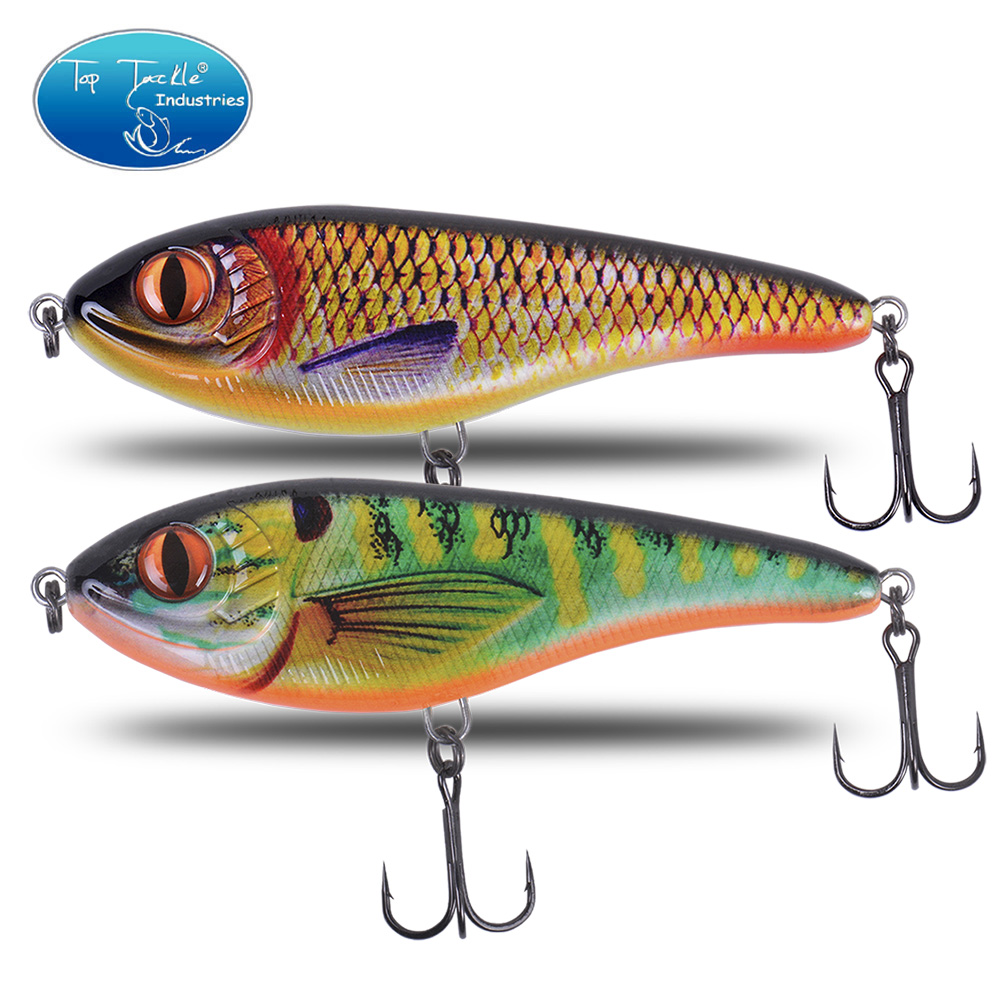 CF Dụ Chậm Đánh Chìm Jerkbait 68Mm-9G 78Mm-15G 90Mm-21G 105Mm-30G Xạ Pike Trượt Bass
