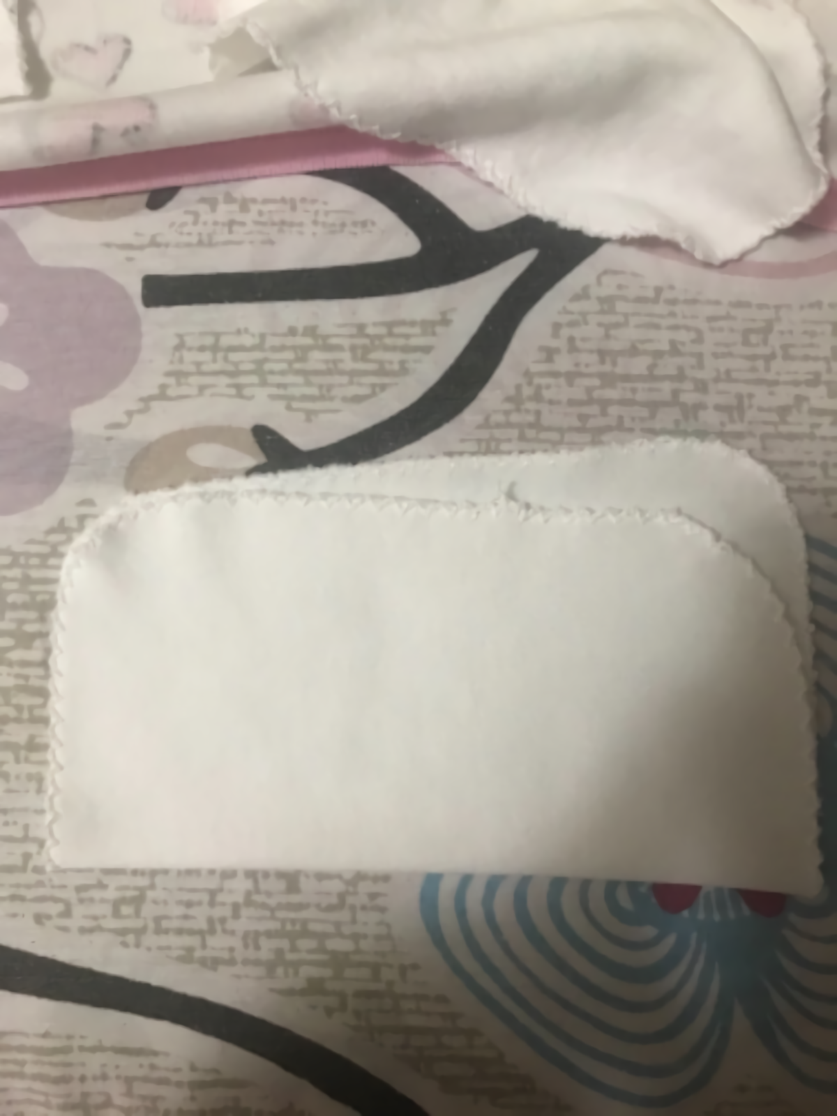 7 Buah Tisu Mulut Bayi Katun 100% Organik 20*20 untuk Anak Baru Lahir