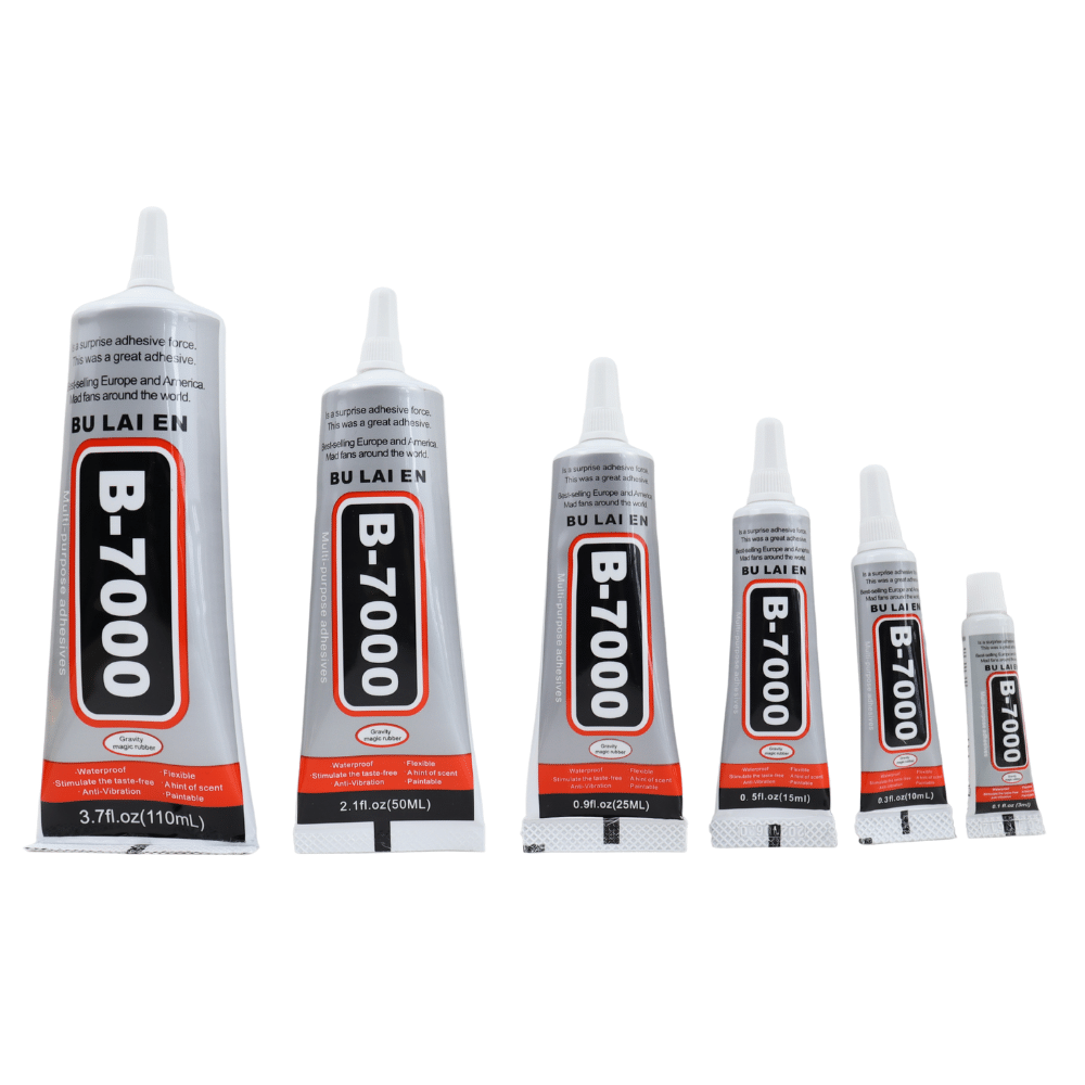 Bulaien B7000 25ML Clear Contact ซ่อมโทรศัพท์กาว Universal แก้วพลาสติกหนังไม้กาว Precision Applicator Tip